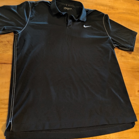 Nike Other - Nike Golf black dri fit polo XL